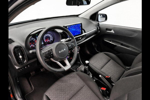 Kia Picanto 1.0 DPi ComfortLine Airco Wireless Carplay Navi Camera Achter Leder Stuurwiel Bluetooth Stoel/stuurwielverwarming