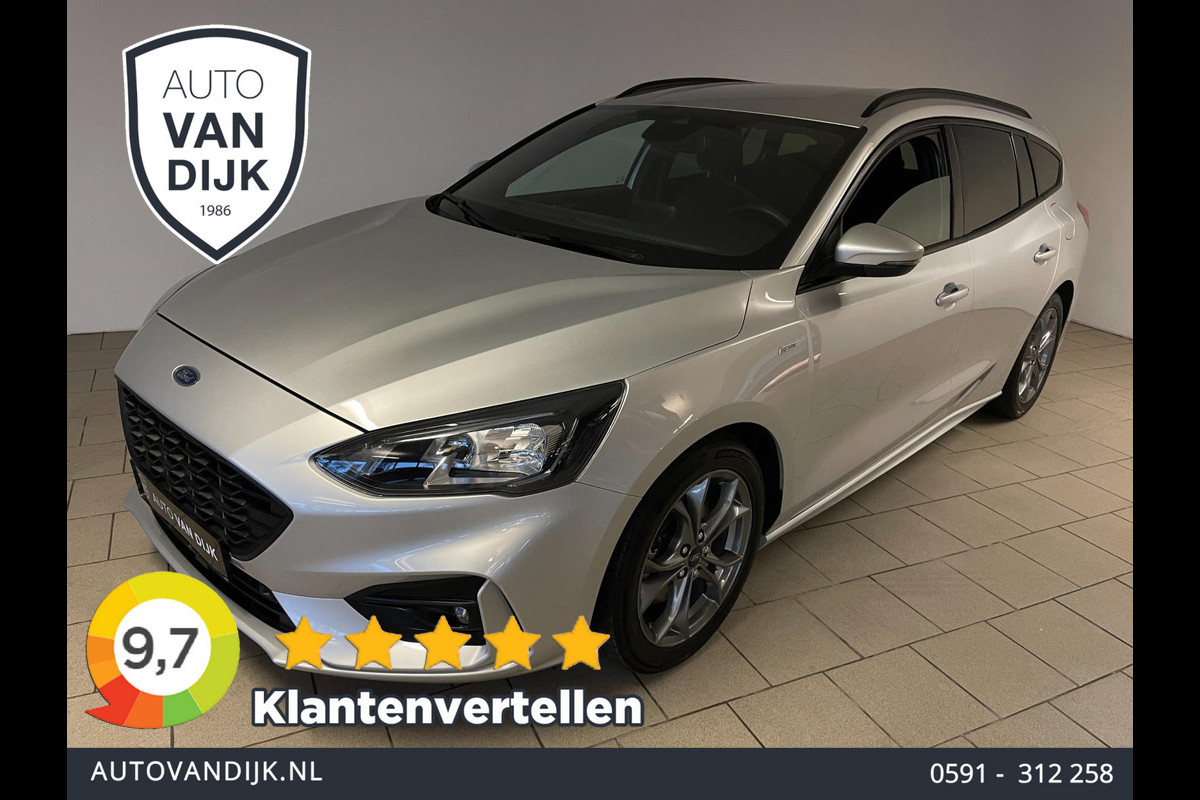 Ford FOCUS Wagon 1.0 EcoBoost Hybrid ST Line Business CLIMATE AIRCO NAVI APPLE CARPLAY CRUISE BLUETOOTH VELGEN PRIVACYGLAS