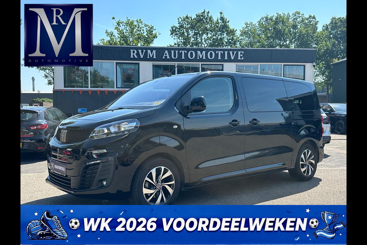 Fiat e-Ulysse L2 75kWh INCL. BTW! VAN: 35.900,- VOOR: 32.877,- UW WKVOORDEEL: 3.023,- | RIJKLAARPRIJS INCL. 12 MND BOVAG | 8 PERSOONS | AIRCO | CARPLAY