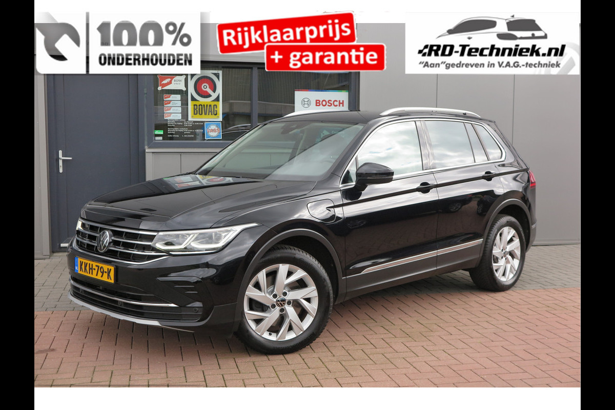 Volkswagen Tiguan 1.4 TSI eHybrid Elegance 245pk DSG ,Led matrix,Virtual cockpit,Trekhaak,Stoelverwarming, Led, DAB+ , PDC, LMV Stuurwiel verwarmd, Carplay etc .