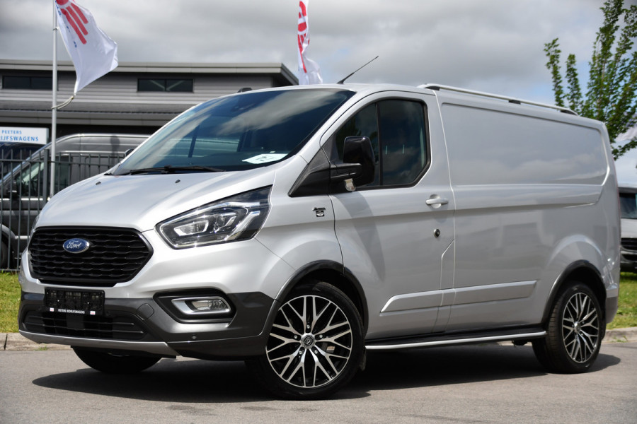Ford Transit Custom 320 2.0 TDCI L1H1 Active PB Edition Adaptieve Cruise, Camera, Caprlay, Stoelverwarming, Leder, 170pk, LED, Automaat, BLIS, Uniek!
