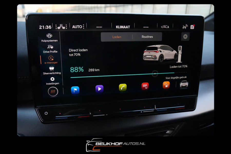 CUPRA Born Adrenaline One 62 kWh Camera Navi Stoelverwarming