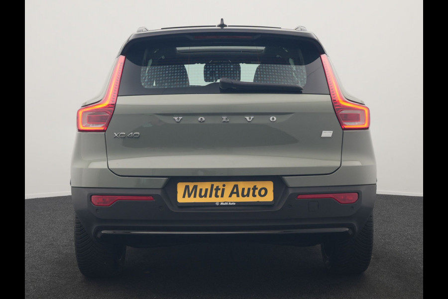 Volvo XC40 Ultimate Recharge Pure 69kWh 231pk Dealer O.H. | Panodak | Warmtepomp | Adaptive Cruise | 360 Camera | Harman / Kardon | Sportstoelen Memory & Verwarmd | Keyless | Blis | Apple Carplay | Google Assistent | DAB |