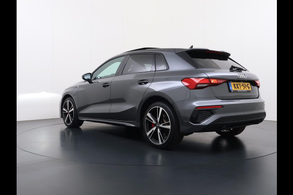 Audi A3 Sportback 45 TFSI e S edition Competition 245 PK PHEV |  S-LINE INTERIEUR & EXTERIEUR | PANORAMADAK | KEYLESS GO & START | BLACK OPTIC PAKKET | STOELVERWARMING | AUDI DEALER ONDERHOUDEN |