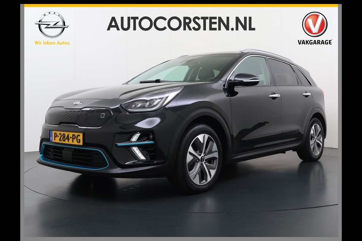 Kia e-Niro ExecutiveLine 64kWh SOH 100% Warmtepomp Panoramadak Adap.Cruise Stoelkoeling+Verwarming JBL®-Audio Leder Elek.Stoelen+Memory Cam Stuur+Achterbankverwarming Blind Spot VESS Lane Assist Lmv Privacy Glas Led Pdc DAB Dealeronderhouden