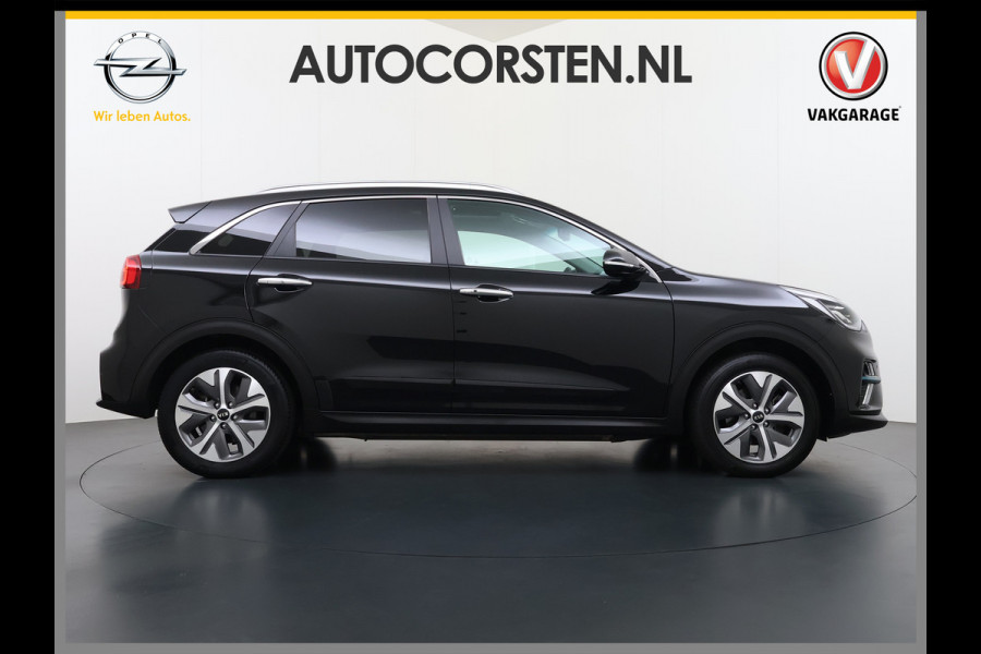 Kia e-Niro ExecutiveLine 64kWh SOH 100% Warmtepomp Panoramadak Adap.Cruise Stoelkoeling+Verwarming JBL®-Audio Leder Elek.Stoelen+Memory Cam Stuur+Achterbankverwarming Blind Spot VESS Lane Assist Lmv Privacy Glas Led Pdc DAB Dealeronderhouden