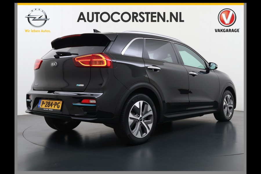 Kia e-Niro ExecutiveLine 64kWh SOH 100% Warmtepomp Panoramadak Adap.Cruise Stoelkoeling+Verwarming JBL®-Audio Leder Elek.Stoelen+Memory Cam Stuur+Achterbankverwarming Blind Spot VESS Lane Assist Lmv Privacy Glas Led Pdc DAB Dealeronderhouden