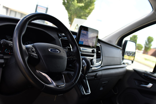 Ford Transit Custom 320 2.0 TDCI L2H1 Active DC PB Edition Camera, Cruise, Carplay, Stoelverwarming, LED, Automaat, 170pk, Sensoren, leder, 2 x Schuifdeur, Automaat, Uniek!