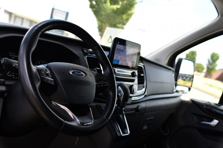 Ford Transit Custom 320 2.0 TDCI L2H1 Active DC PB Edition Camera, Cruise, Carplay, Stoelverwarming, LED, Automaat, 170pk, Sensoren, leder, 2 x Schuifdeur, Automaat, Uniek!
