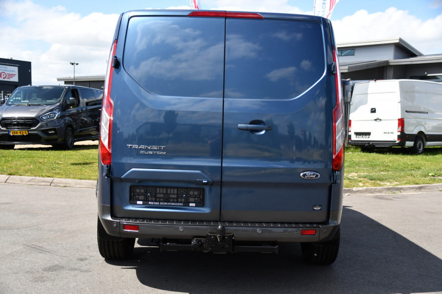 Ford Transit Custom 320 2.0 TDCI L2H1 Active DC PB Edition Camera, Cruise, Carplay, Stoelverwarming, LED, Automaat, 170pk, Sensoren, leder, 2 x Schuifdeur, Automaat, Uniek!