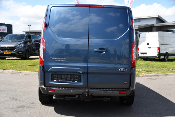 Ford Transit Custom 320 2.0 TDCI L2H1 Active DC PB Edition Camera, Cruise, Carplay, Stoelverwarming, LED, Automaat, 170pk, Sensoren, leder, 2 x Schuifdeur, Automaat, Uniek!