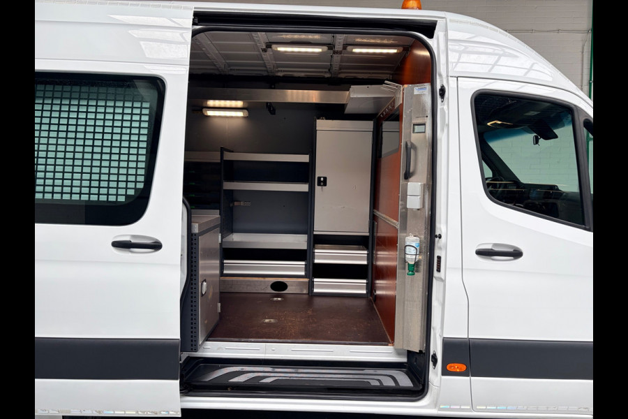 Mercedes-Benz Sprinter Automaat Servicewagen 314 2.2 CDI 140PK L2H2 euro6 BOTT, Victron V230, Standkachel RIJKLAARPRIJS