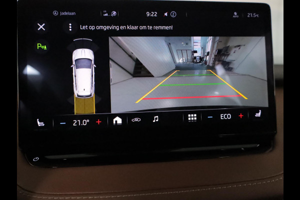 Škoda ENYAQ iV 60 180 pk | SOH 93,53% | Navigatie | Parkeersensoren | Achteruitrijcamera | Lederen bekleding | Matrix LED koplampen | Autom. airco (3 zones) | Stoelverwarming |