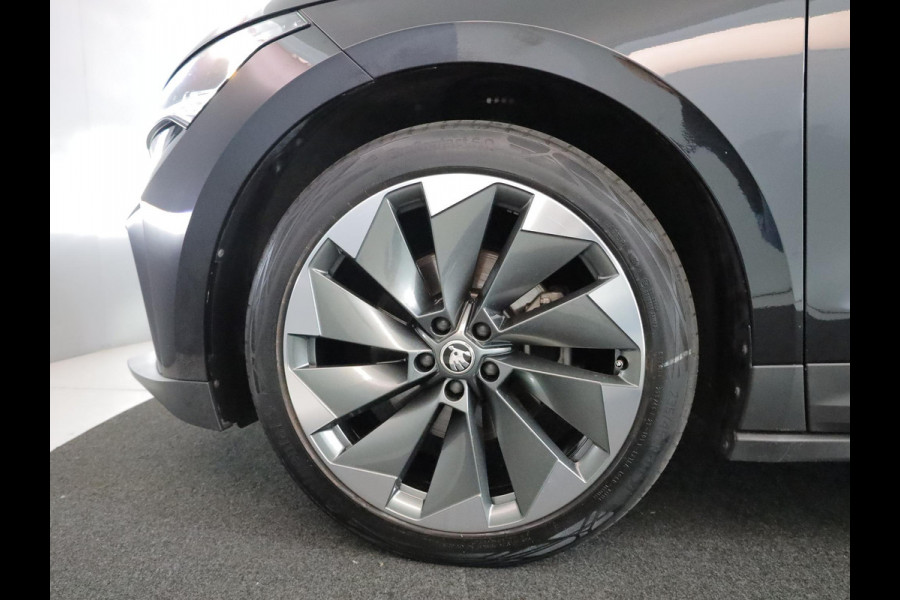 Škoda ENYAQ iV 60 180 pk | SOH 93,53% | Navigatie | Parkeersensoren | Achteruitrijcamera | Lederen bekleding | Matrix LED koplampen | Autom. airco (3 zones) | Stoelverwarming |