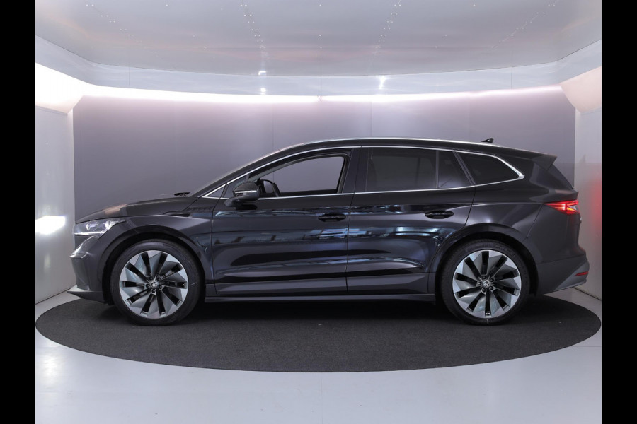 Škoda ENYAQ iV 60 180 pk | SOH 93,53% | Navigatie | Parkeersensoren | Achteruitrijcamera | Lederen bekleding | Matrix LED koplampen | Autom. airco (3 zones) | Stoelverwarming |