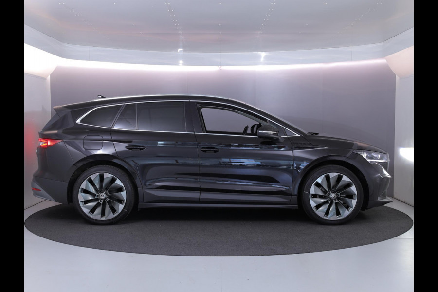 Škoda ENYAQ iV 60 180 pk | SOH 93,53% | Navigatie | Parkeersensoren | Achteruitrijcamera | Lederen bekleding | Matrix LED koplampen | Autom. airco (3 zones) | Stoelverwarming |