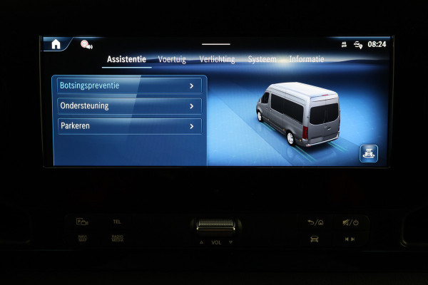 Mercedes-Benz Sprinter 317 CDI Automaat L2H2 Pro 3-Zits, Airco, Cruise, Camera, Navigatie, Bluetooth, PDC, Trekhaak, 18''
