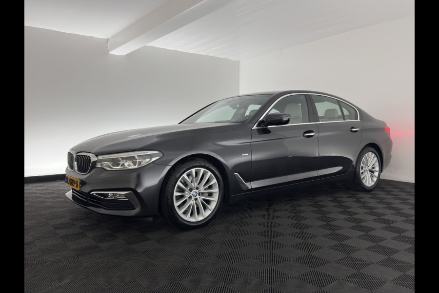 BMW 5 Serie 520d High Executive Luxury-Line Aut. *LEDER | FULL-LED | MEMORY-PACK | DIGI-COCKPIT | HEATED-COMFORTSEATS | AMBIENTLIGHT | NAVI-FULLMAP | ECC | PDC | CRUISE | 18''ALU*