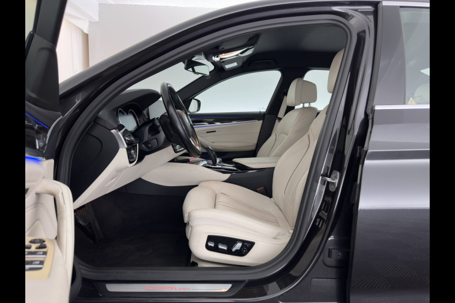 BMW 5 Serie 520d High Executive Luxury-Line Aut. *LEDER | FULL-LED | MEMORY-PACK | DIGI-COCKPIT | HEATED-COMFORTSEATS | AMBIENTLIGHT | NAVI-FULLMAP | ECC | PDC | CRUISE | 18''ALU*