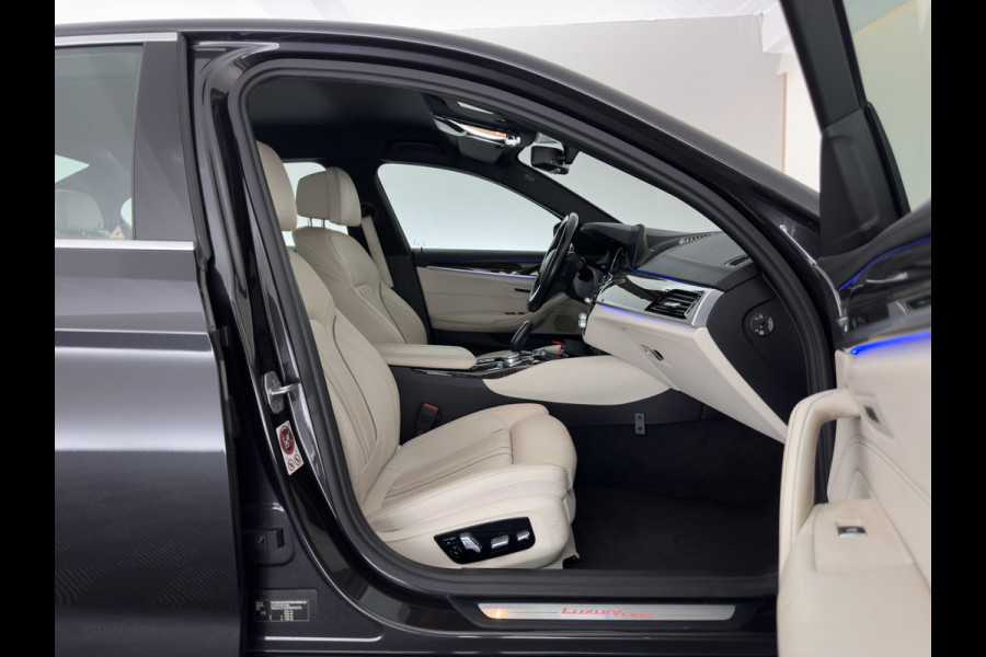 BMW 5 Serie 520d High Executive Luxury-Line Aut. *LEDER | FULL-LED | MEMORY-PACK | DIGI-COCKPIT | HEATED-COMFORTSEATS | AMBIENTLIGHT | NAVI-FULLMAP | ECC | PDC | CRUISE | 18''ALU*