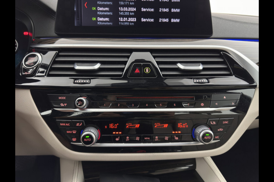BMW 5 Serie 520d High Executive Luxury-Line Aut. *LEDER | FULL-LED | MEMORY-PACK | DIGI-COCKPIT | HEATED-COMFORTSEATS | AMBIENTLIGHT | NAVI-FULLMAP | ECC | PDC | CRUISE | 18''ALU*