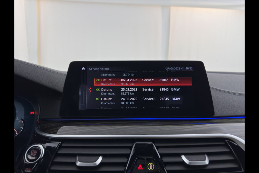BMW 5 Serie 520d High Executive Luxury-Line Aut. *LEDER | FULL-LED | MEMORY-PACK | DIGI-COCKPIT | HEATED-COMFORTSEATS | AMBIENTLIGHT | NAVI-FULLMAP | ECC | PDC | CRUISE | 18''ALU*