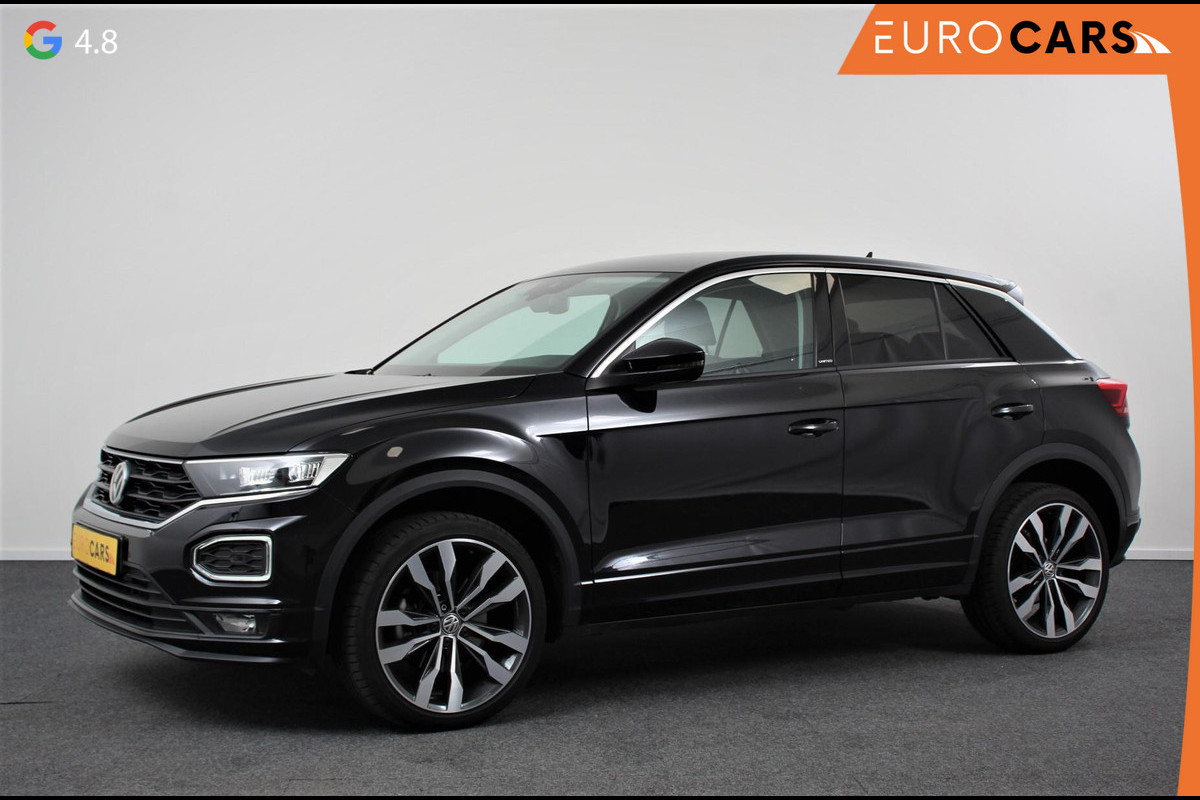 Volkswagen T-Roc 1.5 TSI 150pk DSG R-Line United Navigatie Climate Control Digitale Cockpit Full Led DAB Trekhaak Lichtmetalen Velgen 19"