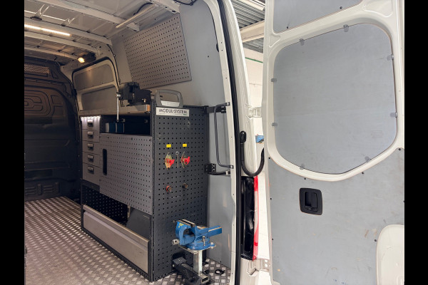 Mercedes-Benz Sprinter Servicewagen automaat 316 160PK 2.2 CDI euro6 L2H2 Trekhaak 3500KG! Kasten, Victron V230, RIJKLAARPRIJS!