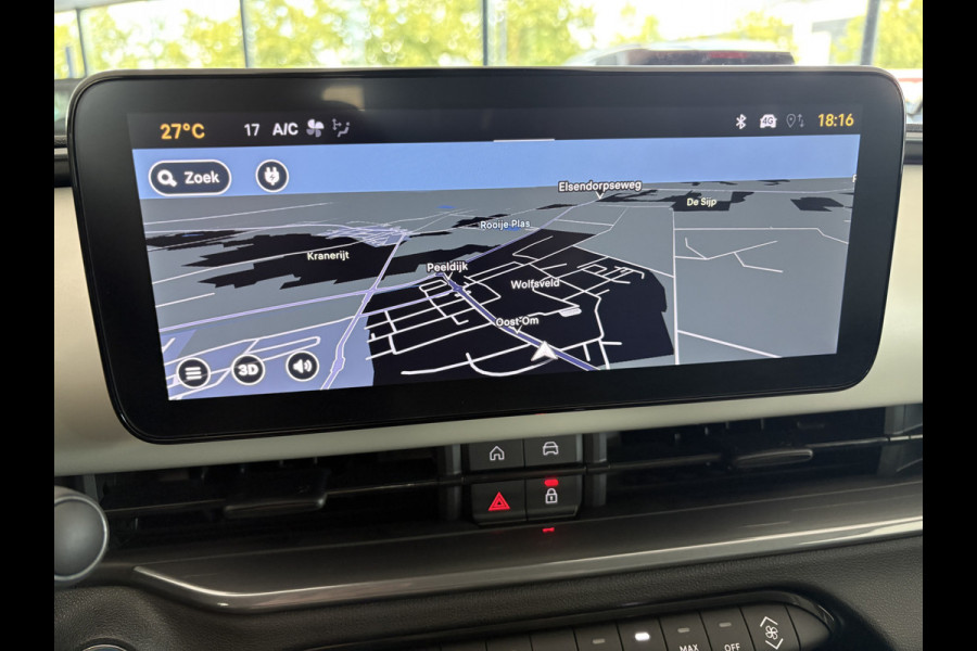 Fiat 600E La prima 54 Kwh Achteruitrijcamera - Apple carplay - Navigatie - Cruise control - Stoelverwarming - Climate control - Parkeersensoren - Lederen bekleding - Bluetooth - Licht metalen velgen 18 inch - Mistlamp - Draadloze telefoonoplader - Stuurwiel multifunctioneel - Radio - Ramen elektrisch - Airco - Voorstoelen met massagefunctie - Start/stop systeem - Dakspoiler - Donker getint glas achter - Le