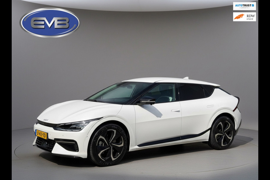 Kia Ev6 GT-Line 77.4 kWh, parelmoer wit, afneembare trekhaak,rondom zicht camera, adaptief cruise controle, vele opties