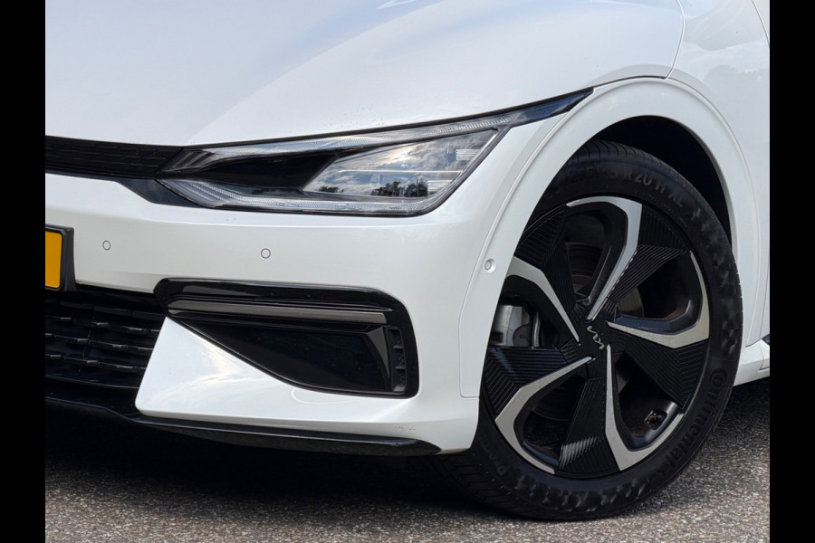 Kia Ev6 GT-Line 77.4 kWh, parelmoer wit, afneembare trekhaak,rondom zicht camera, adaptief cruise controle, vele opties