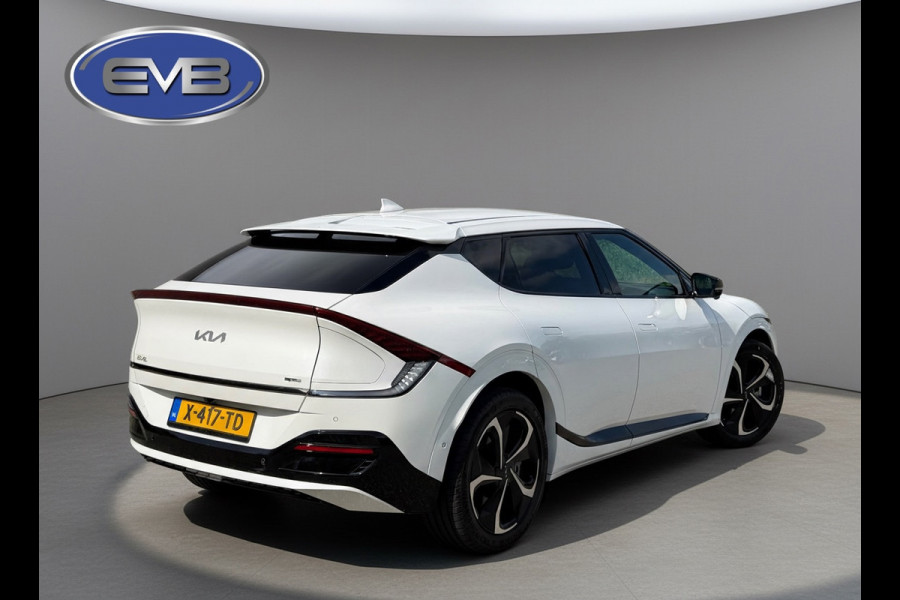 Kia Ev6 GT-Line 77.4 kWh, parelmoer wit, afneembare trekhaak,rondom zicht camera, adaptief cruise controle, vele opties