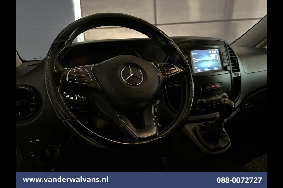 Mercedes-Benz Vito 114 CDI 136pk L2H1 Euro6 Airco | Camera | Navigatie | Apple Carplay | Cruisecontrol Android Auto, Parkeersensoren, Bijrijdersbank, Bumper in de kleur