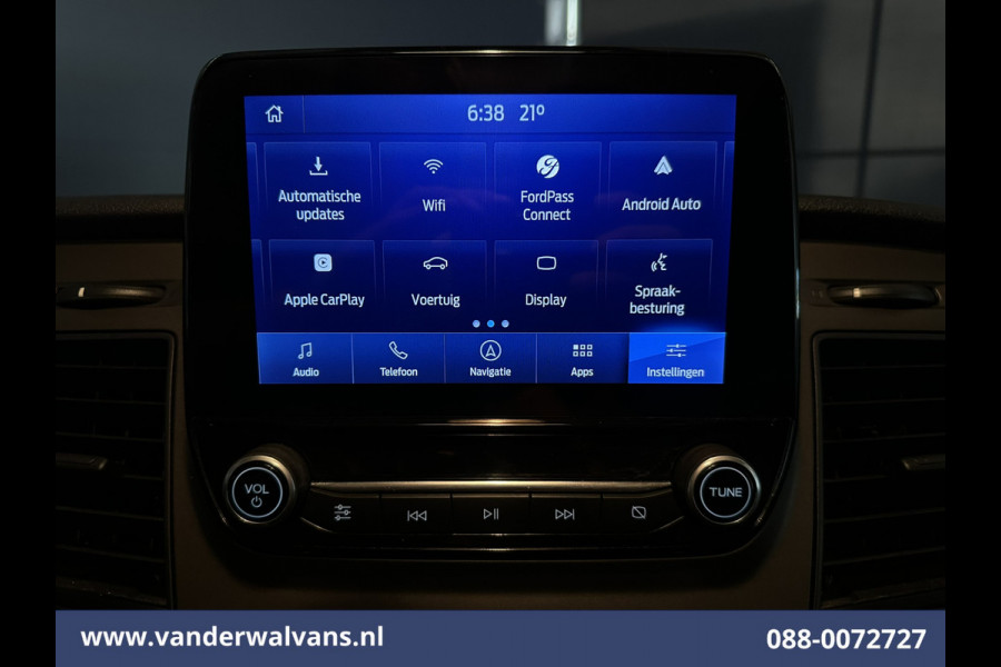 Ford Transit Custom 2.0 TDCI 105pk L2H1 Euro6 Airco | Camera | Apple Carplay | Cruisecontrol | LED | Stoelverwarming Verwamde voorruit, Android Auto, Parkeersensoren, Bijrijdersbank, 2800kg trekvermogen