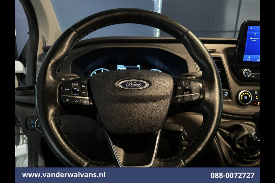 Ford Transit Custom 2.0 TDCI 105pk L2H1 Euro6 Airco | Camera | Apple Carplay | Cruisecontrol | LED | Stoelverwarming Verwamde voorruit, Android Auto, Parkeersensoren, Bijrijdersbank, 2800kg trekvermogen