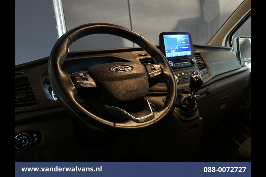 Ford Transit Custom 2.0 TDCI 105pk L2H1 Euro6 Airco | Camera | Apple Carplay | Cruisecontrol | LED | Stoelverwarming Verwamde voorruit, Android Auto, Parkeersensoren, Bijrijdersbank, 2800kg trekvermogen