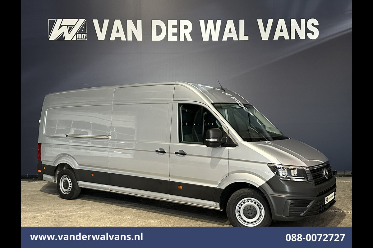 Volkswagen Crafter 2.0 TDI 177pk L4H3 L3H2 Euro6 Airco | Camera | Navigatie | Apple Carplay | 3000kg Trekhaak Android Auto, Parkeersensoren, Bijrijdersbank