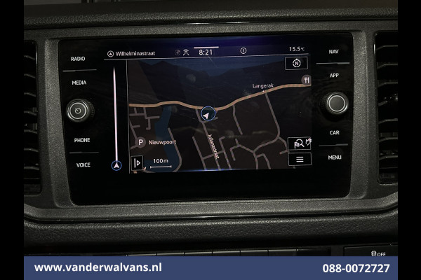 Volkswagen Crafter 2.0 TDI 177pk L4H3 L3H2 Euro6 Airco | Camera | Navigatie | Apple Carplay | 3000kg Trekhaak Android Auto, Parkeersensoren, Bijrijdersbank