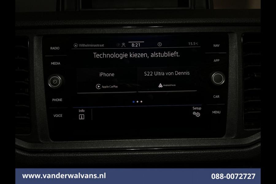 Volkswagen Crafter 2.0 TDI 177pk L4H3 L3H2 Euro6 Airco | Camera | Navigatie | Apple Carplay | 3000kg Trekhaak Android Auto, Parkeersensoren, Bijrijdersbank