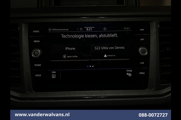 Volkswagen Crafter 2.0 TDI 177pk L4H3 L3H2 Euro6 Airco | Camera | Navigatie | Apple Carplay | 3000kg Trekhaak Android Auto, Parkeersensoren, Bijrijdersbank