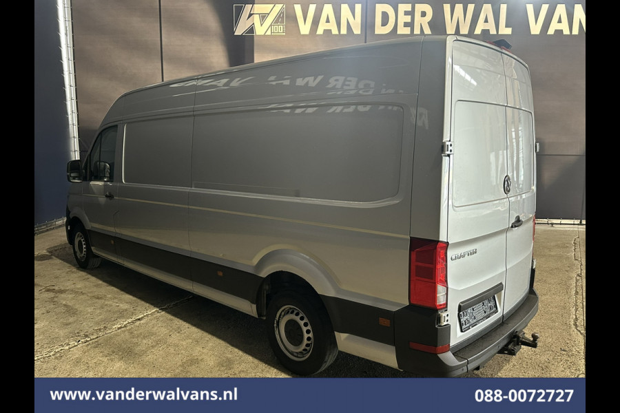 Volkswagen Crafter 2.0 TDI 177pk L4H3 L3H2 Euro6 Airco | Camera | Navigatie | Apple Carplay | 3000kg Trekhaak Android Auto, Parkeersensoren, Bijrijdersbank