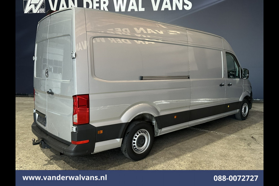Volkswagen Crafter 2.0 TDI 177pk L4H3 L3H2 Euro6 Airco | Camera | Navigatie | Apple Carplay | 3000kg Trekhaak Android Auto, Parkeersensoren, Bijrijdersbank