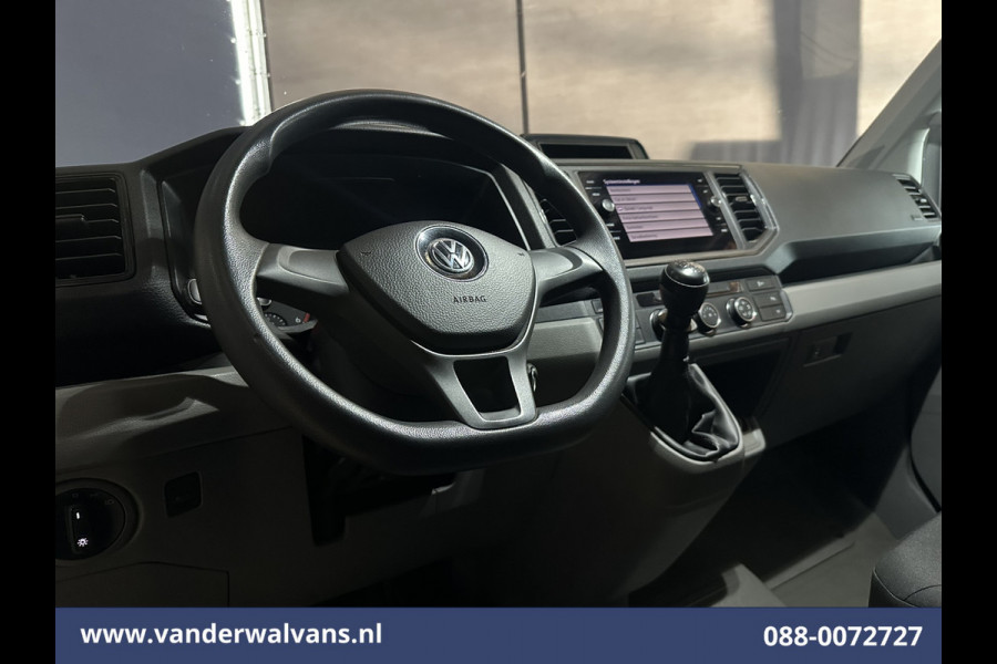 Volkswagen Crafter 2.0 TDI 177pk L4H3 L3H2 Euro6 Airco | Camera | Navigatie | Apple Carplay | 3000kg Trekhaak Android Auto, Parkeersensoren, Bijrijdersbank