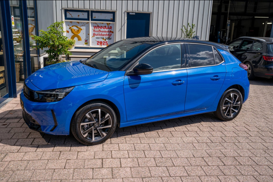 Opel Corsa 1.2 Turbo GS|Prijs rijklaar incl 12 mnd garantie|Camera Clima Blindspot Half leder Keyless