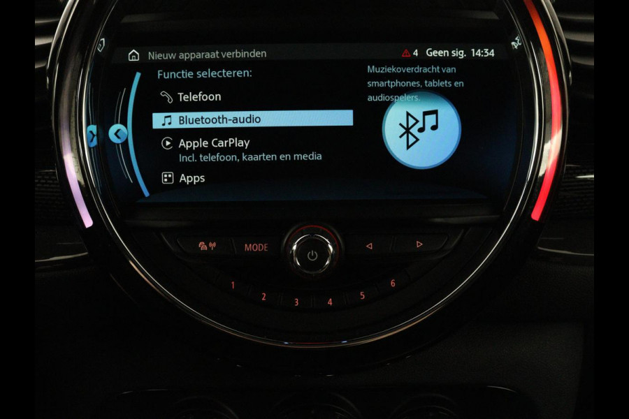 MINI Clubman 2.0 John Cooper Works ALL4 Chili Panoramadak | Head-up | Navigatie | Cruise control | Carplay | Climate control | Achteruitrij camera | Stoelverwarming | DAB radio