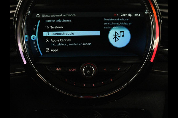 MINI Clubman 2.0 John Cooper Works ALL4 Chili Panoramadak | Head-up | Navigatie | Cruise control | Carplay | Climate control | Achteruitrij camera | Stoelverwarming | DAB radio