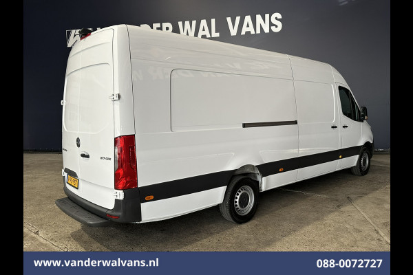 Mercedes-Benz Sprinter 317 CDI 170pk L4H2 Supermaxi Euro6 Airco | Camera | Apple Carplay | Android Auto 270 Graden Achterdeuren, Bijrijdersbank