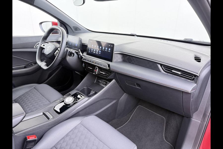 MG MG3 Hybrid+ 1.5 Hybrid+ Luxury ONDERHOUD GEHAD BIJ DEALER, DIRECT LEVERBAAR | 7 JAAR MG FABRIEKS GARANTIE TM 02-2032 | STOEL + STUURVERWARMING | 360 CAMERA | ADAP. CRUISE | DODE HOEK | KEYLESS | APPLE CARPLAY |