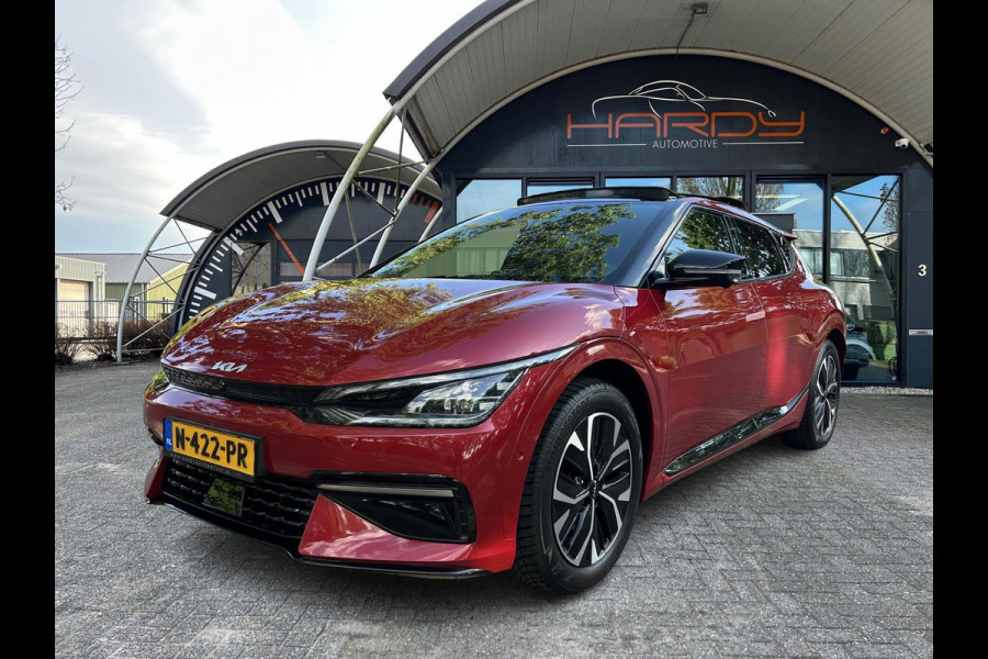 Kia Ev6 GT-Line 77.4 kWh Trekhaak Panoramadak 1e Eig Rijklaarprijs!