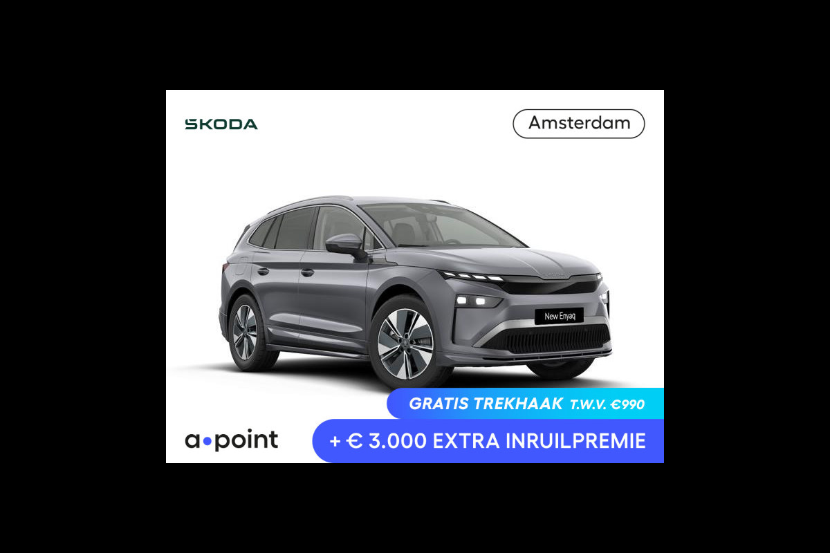 Škoda Enyaq 85 Business Edition | Keyless entry | Travel assist | stoel- en stuurverwarming | elektr. bestuurdersstoel |